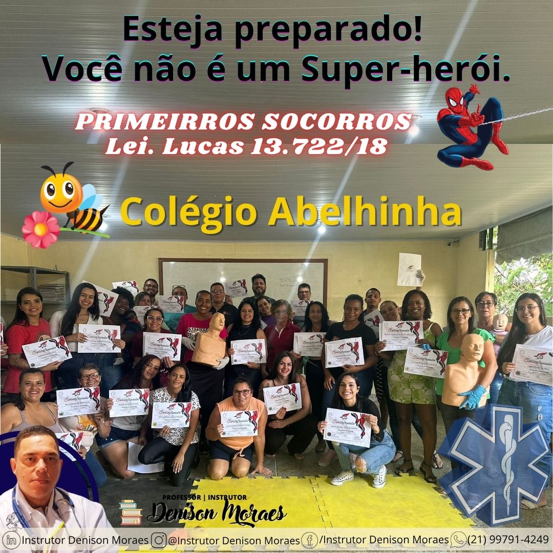 Primeiros Socorros nas Escolas - Lei Lucas